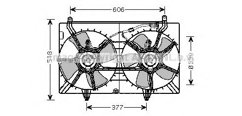 Ventilator, radiator