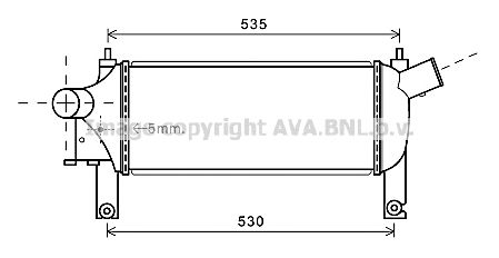 Intercooler, compresor