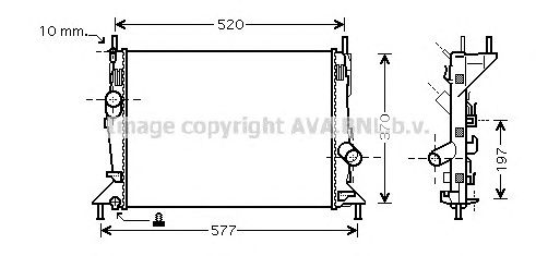 Radiator, racire motor