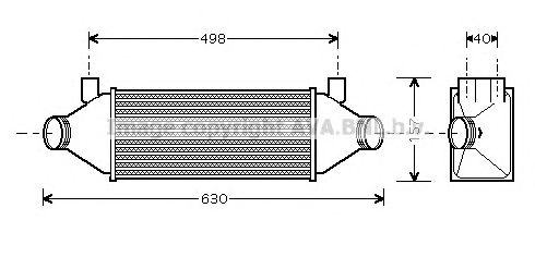 Intercooler, compresor