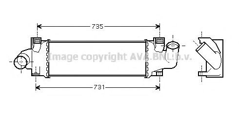 Intercooler, compresor