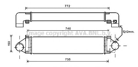 Intercooler, compresor