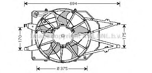 Ventilator, radiator