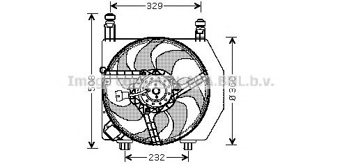 Ventilator, radiator