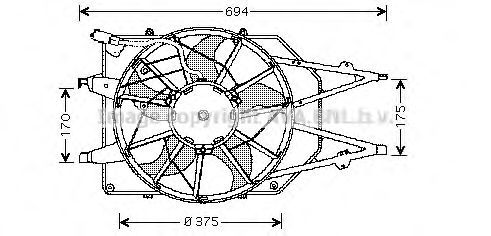 Ventilator, radiator