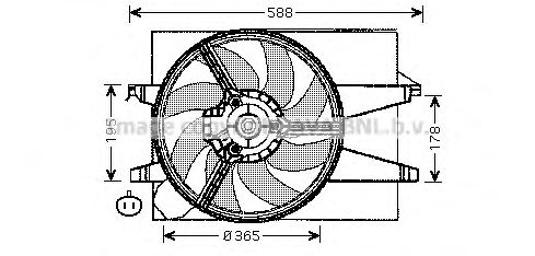 Ventilator, radiator