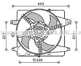 Ventilator, radiator