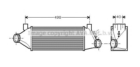 Intercooler, compresor