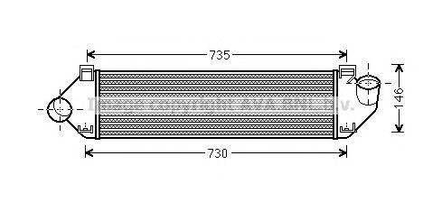 Intercooler, compresor