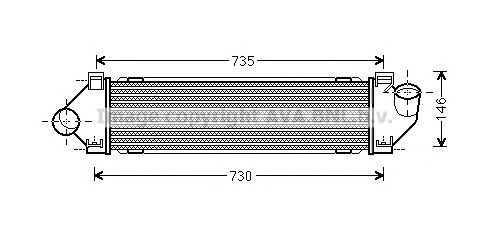 Intercooler, compresor