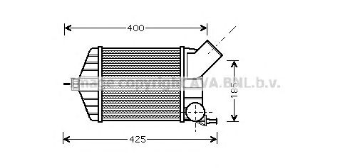 Intercooler, compresor