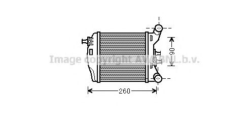 Intercooler, compresor