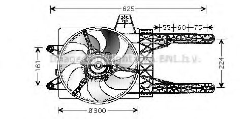 Ventilator, radiator