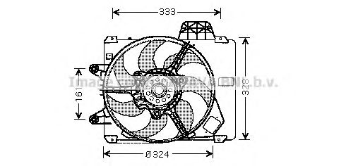 Ventilator, radiator