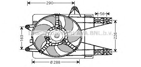 Ventilator, radiator