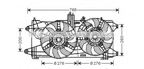 Ventilator, radiator