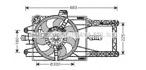 Ventilator, radiator