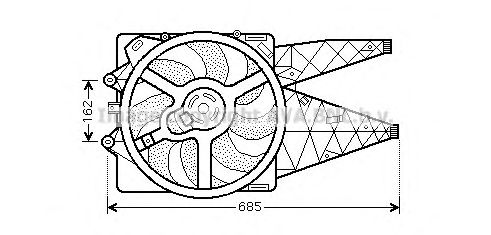 Ventilator, radiator