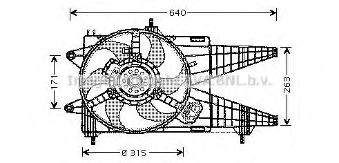 Ventilator, radiator