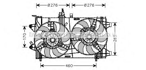 Ventilator, radiator