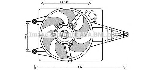 Ventilator, radiator