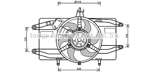 Ventilator, radiator