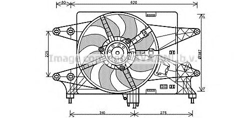 Ventilator, radiator