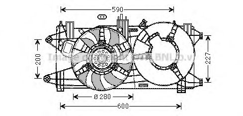 Ventilator, radiator