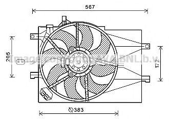 Ventilator, radiator