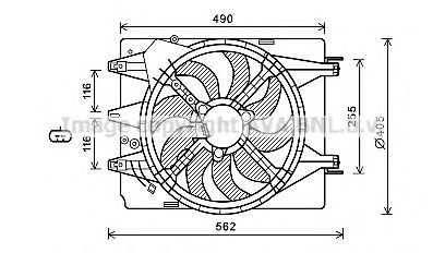 Ventilator, radiator