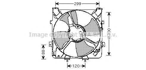 Ventilator, radiator