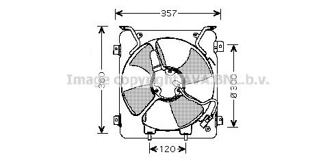 Ventilator, radiator