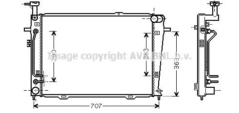 Radiator, racire motor