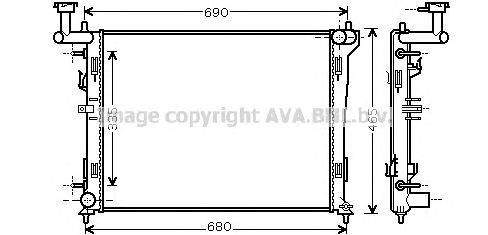 Radiator, racire motor