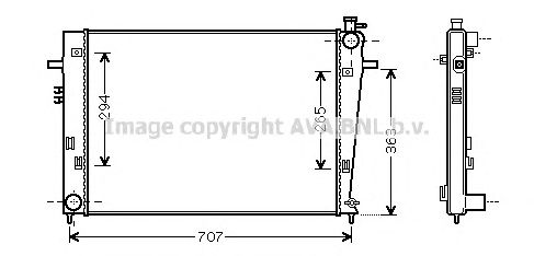 Radiator, racire motor