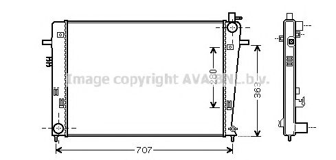 Radiator, racire motor