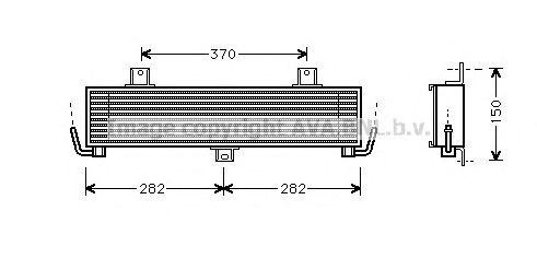 Radiator ulei, ulei motor