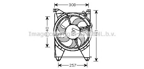 Ventilator, radiator