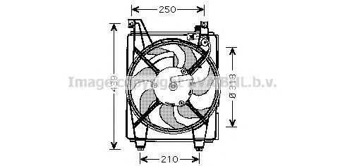 Ventilator, radiator