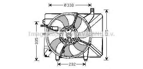 Ventilator, radiator