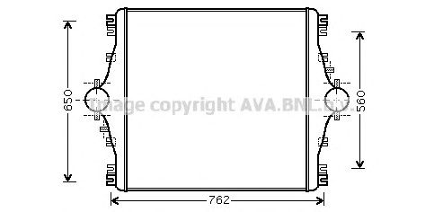 Intercooler, compresor