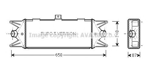 Intercooler, compresor