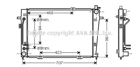 Radiator, racire motor