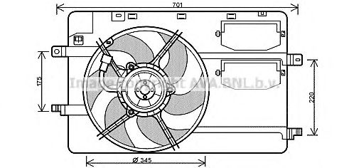 Ventilator, radiator