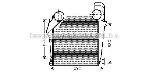 Intercooler, compresor