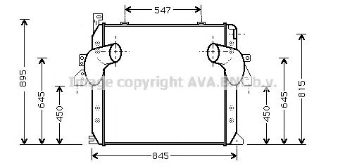 Intercooler, compresor