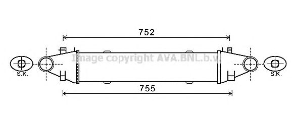 Intercooler, compresor