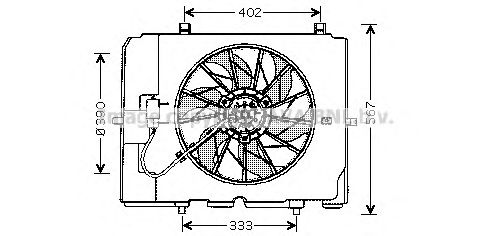 Ventilator, radiator