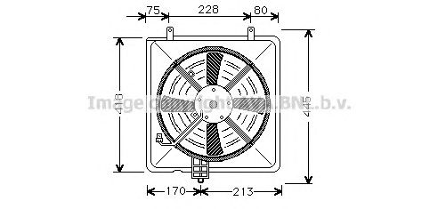 Ventilator, radiator