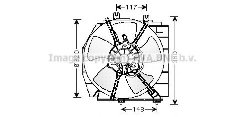 Ventilator, radiator